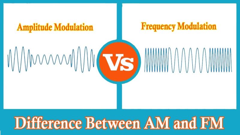 Difference between Amplitude Modulation and Frequency Modulation