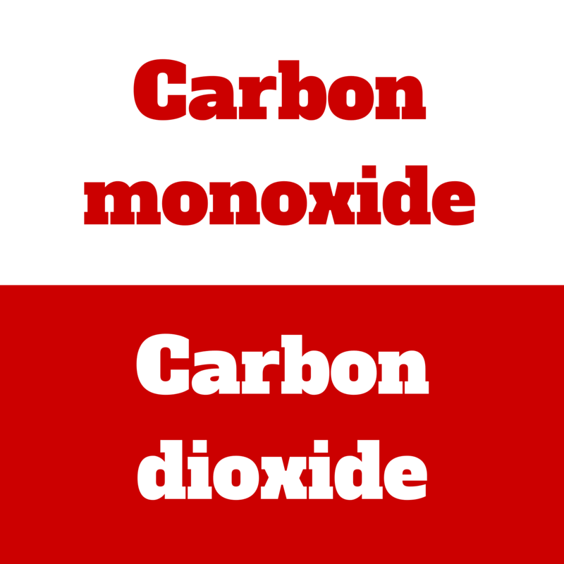Difference between Carbon Dioxide and Carbon Monoxide