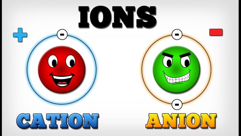 Difference between Cation and Anion
