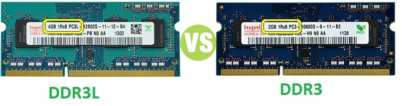 Difference between DDR3 and DDR3L