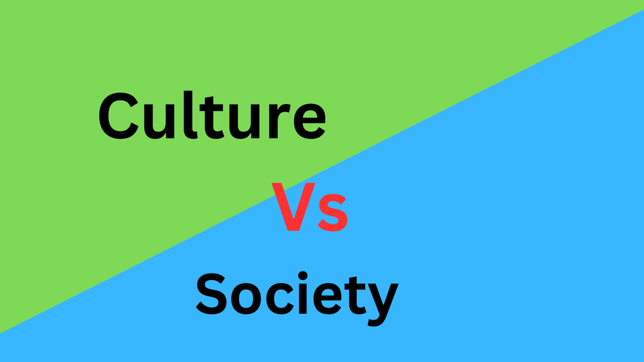 10 Difference between Culture and Society (With Table)