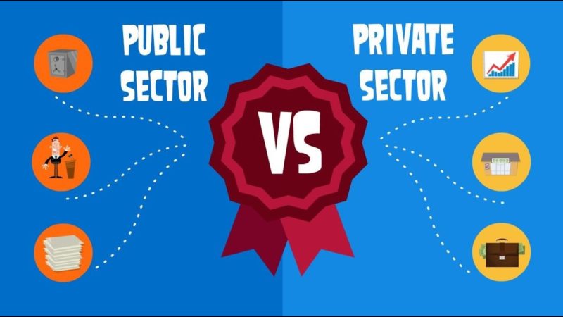 difference between public corporation and civil service
