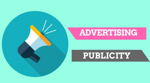 difference between advertising and publicity