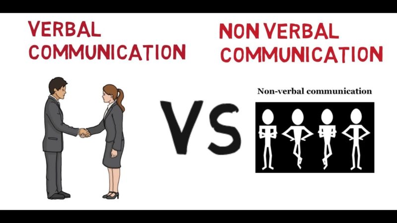 verbal and non verbal communication assignment